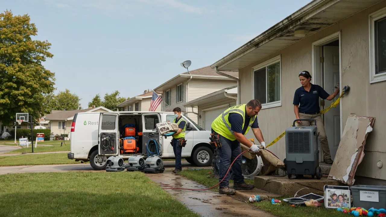 Water Damage Restoration in Perrysburg, OH near me